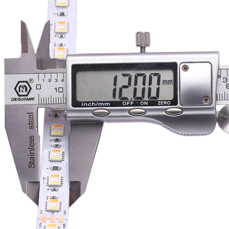24V 12mm FW1906 (Similar to WS2812B) Digital 5in1 RGB+CCT 84LEDs/m Addressable LED Strip Light 24V 12mm FW1906 (Similar to WS2812B) Digital 5in1 RGB+CCT 84LEDs/m Addressable LED Strip Light